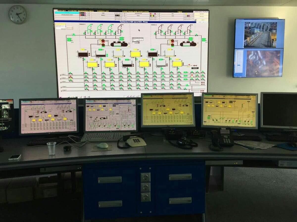 JANAF Oil Pipeline Control Room — JANAF